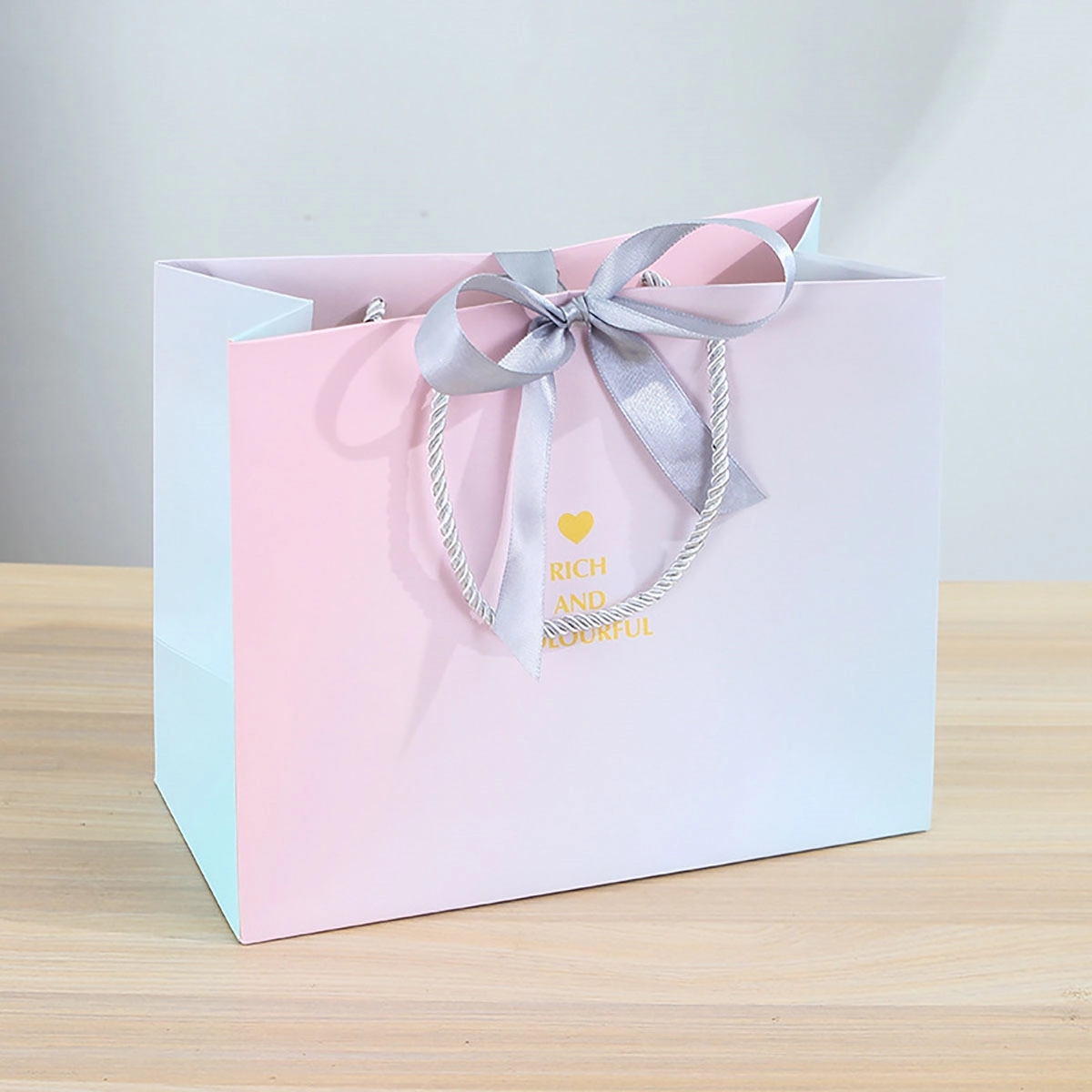 Full Color Matte Laminated Euro Tote Gift Bags 2