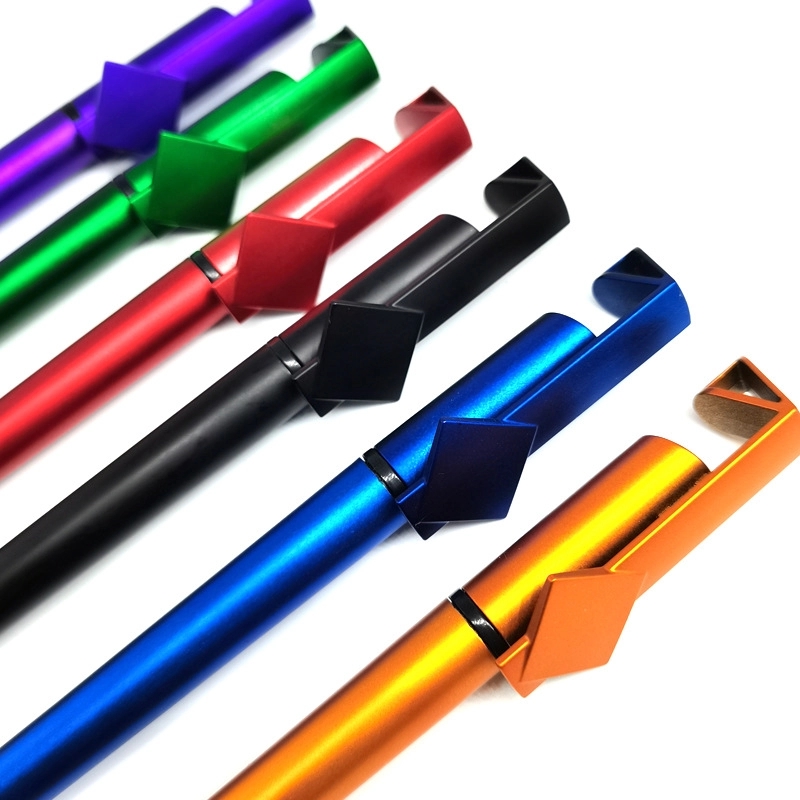 Plastic Pens with Touch Screen Stylus and phone holder 4