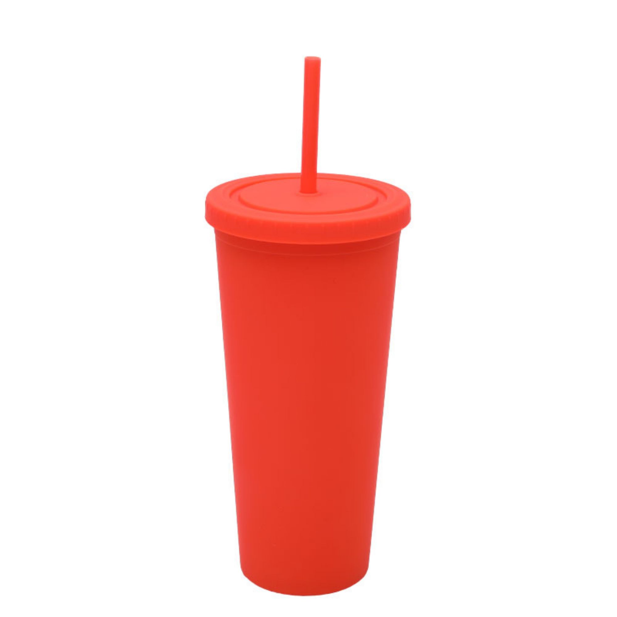 24 oz Double-Layer Frosted Straw Cup 3