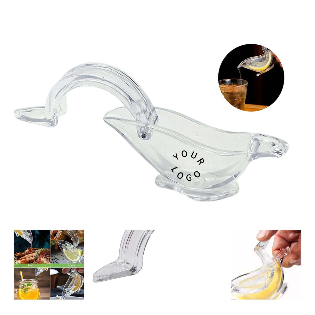 Durable Acrylic Citrus Squeezer for Home and Bar 3