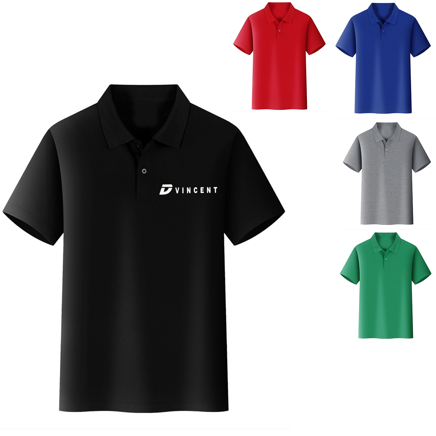 Customized Blended Fabric Polo Shirt 2