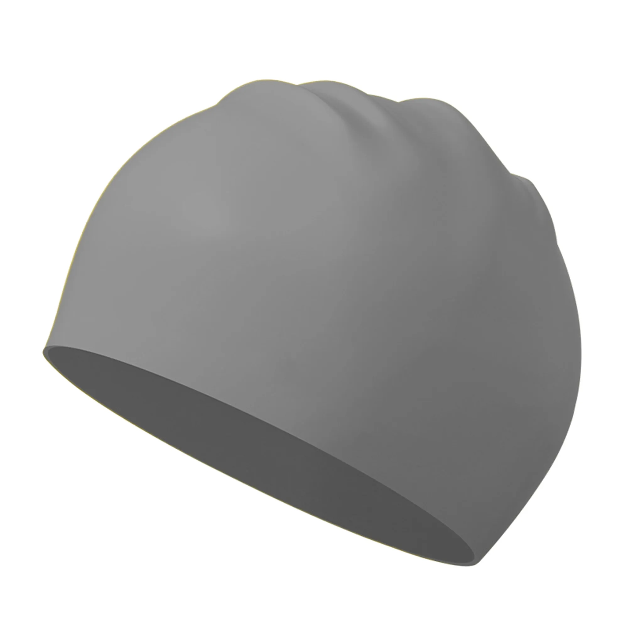 MOQ50 50g Silicone Waterproof Swimming Cap Unisex 18