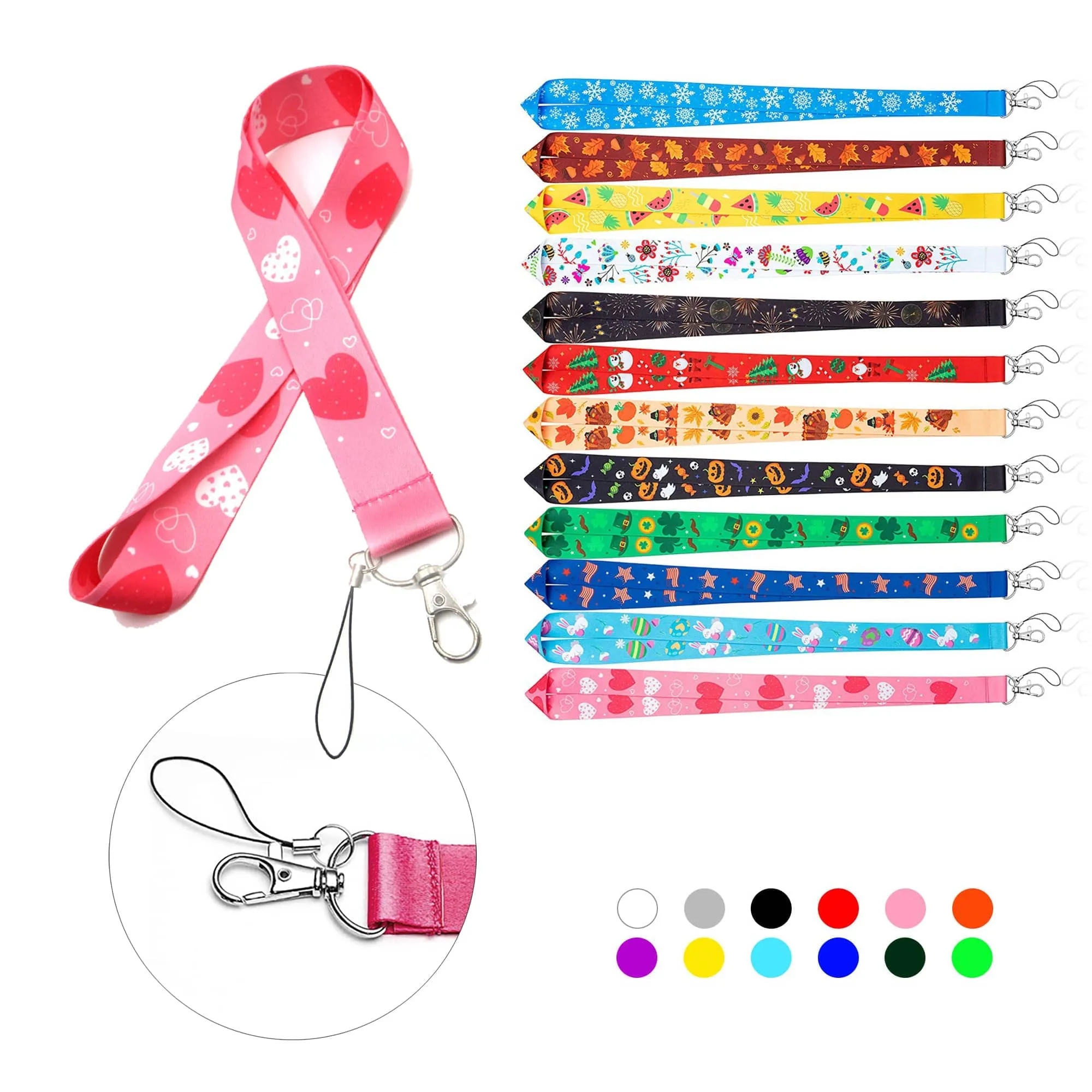 Customizable Full Color Polyester Lanyard 2