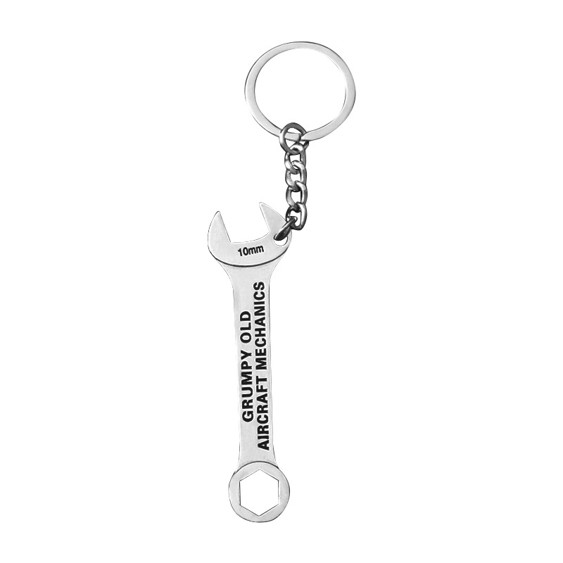 Spanner Shaped Keychain 1