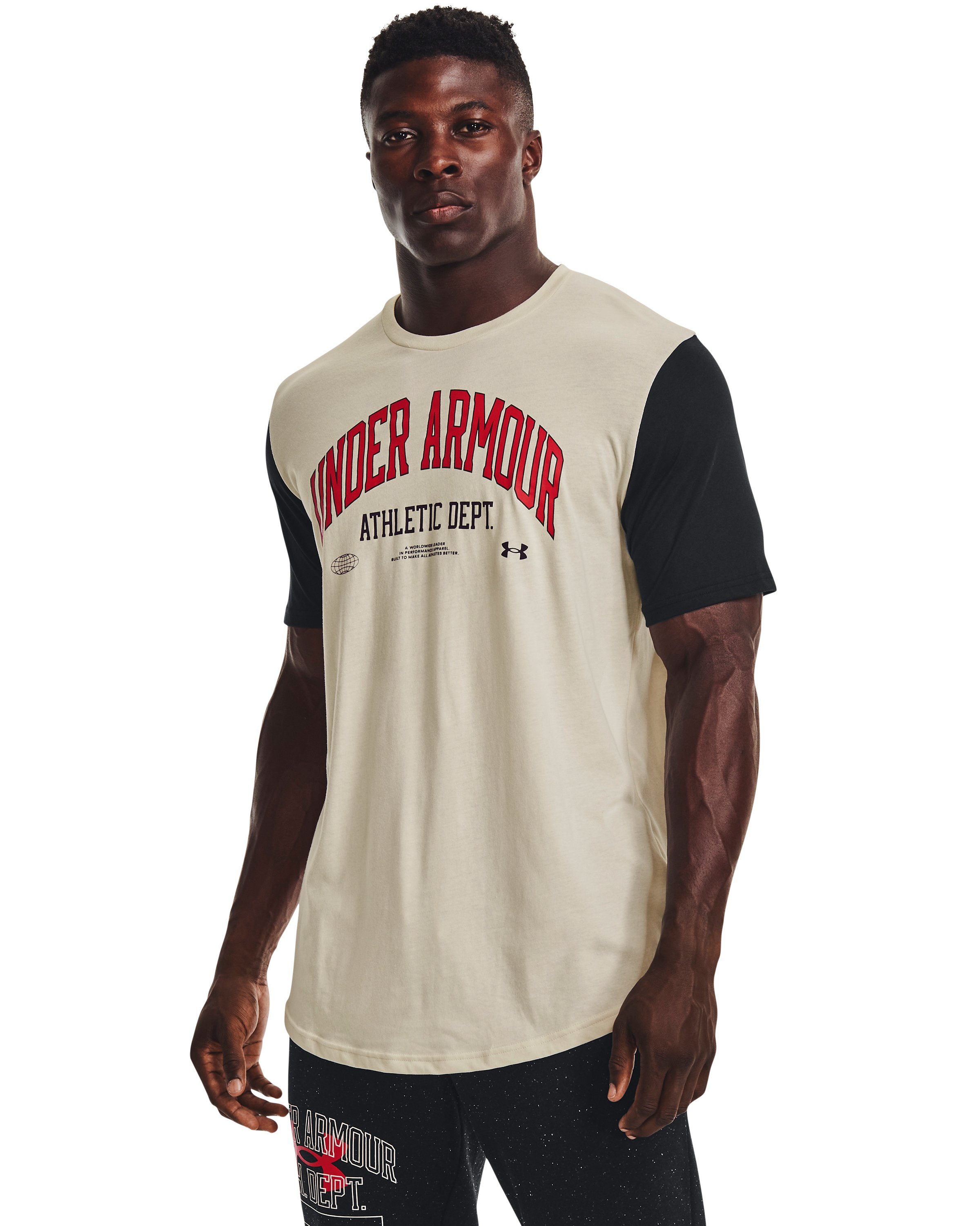 UA Athletic Department Colorblock Men's Short Sleeve 2