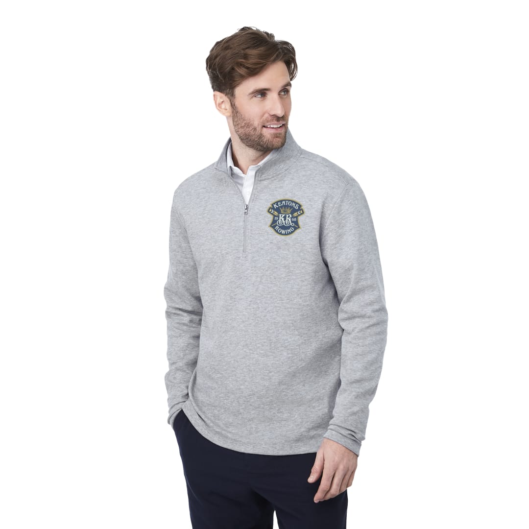 Men's RIGI Eco Knit Quarter Zip, custom hoodie or sweatshirt with logo imprint 169