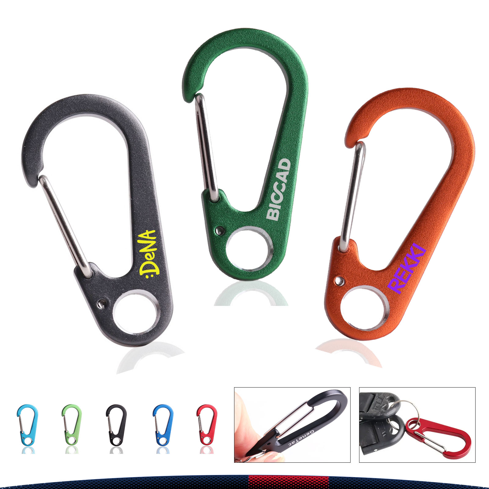 Aviation aluminum alloy hook buckle 7