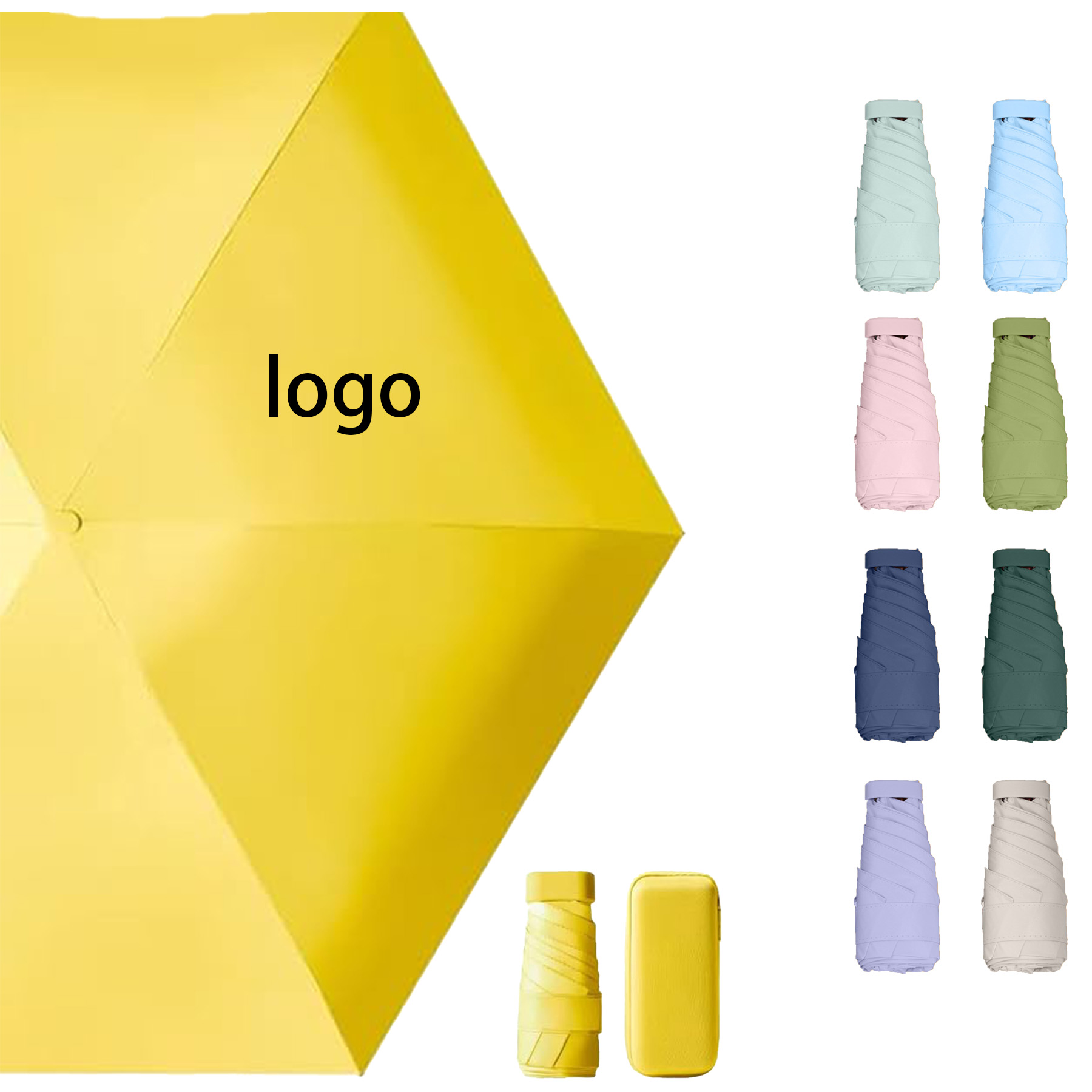 Compact Umbrella With Storage Box 9