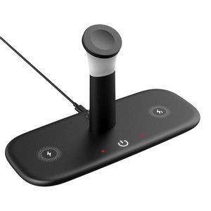 5 In 1 Wireless Charger Lamp 15W 5