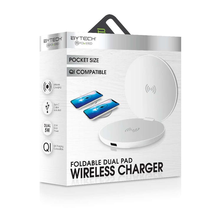 Dual Pad Wireless Charger - Assorted Colors 2
