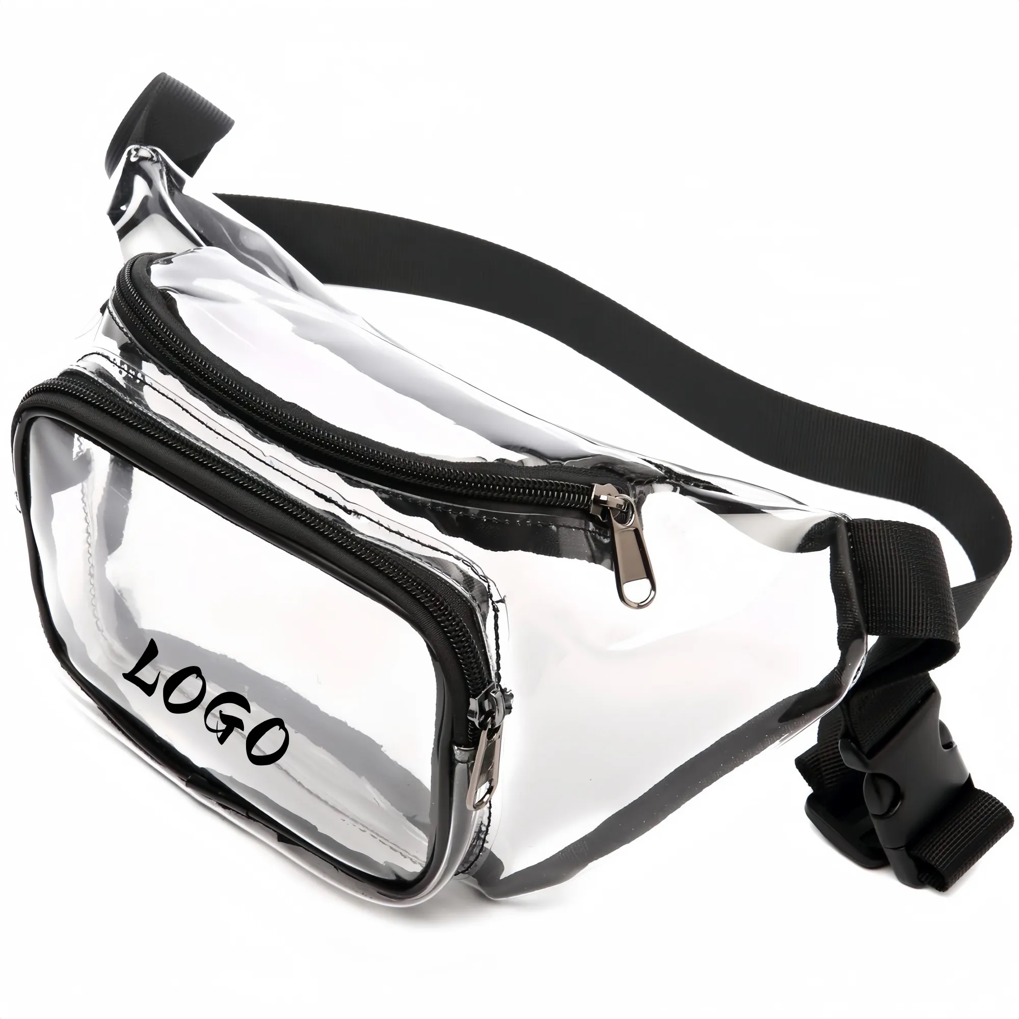 Clear Portable Travel Storage Waist Bag 1