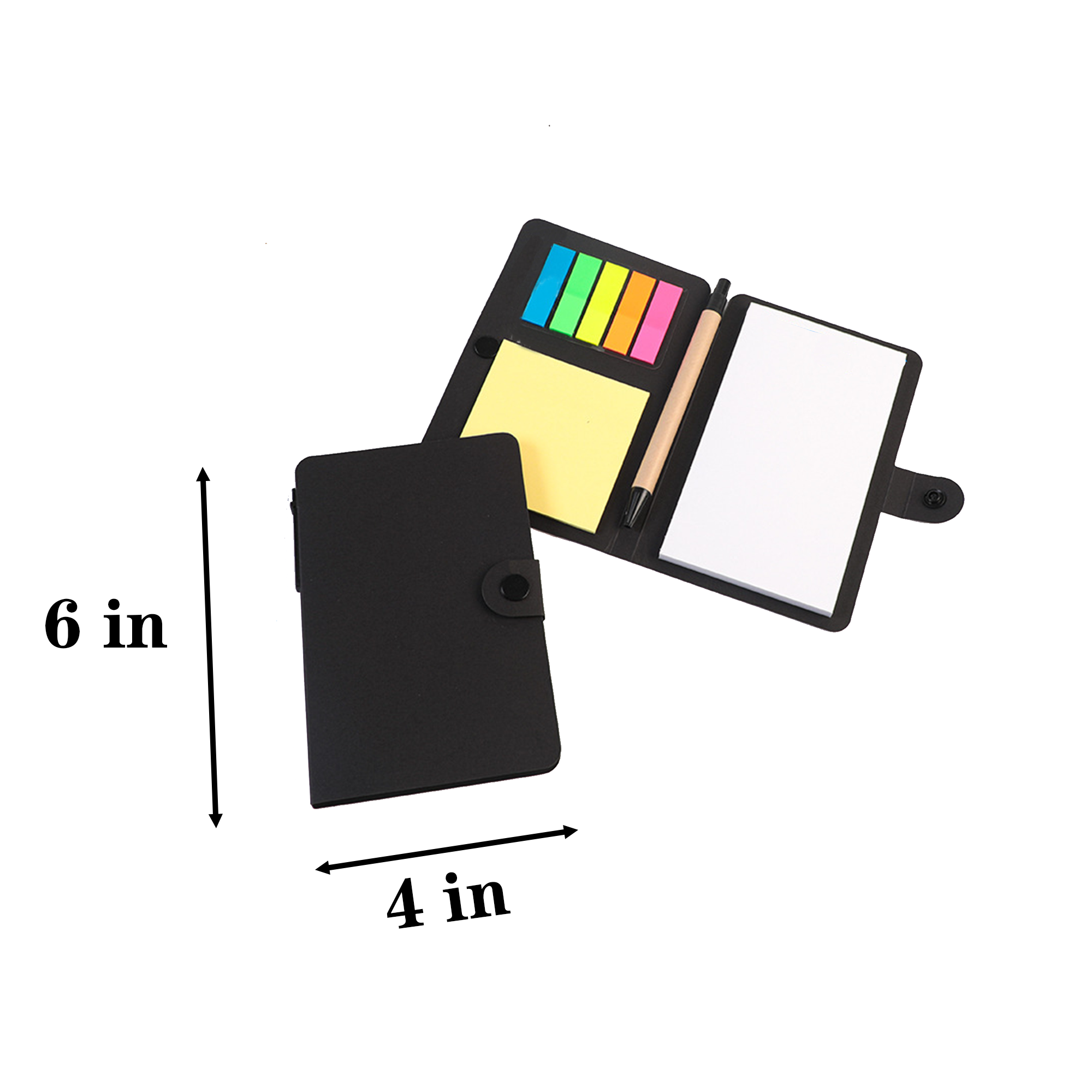 4" x 6" Eco-friendly Sticky Notes With Pen 4