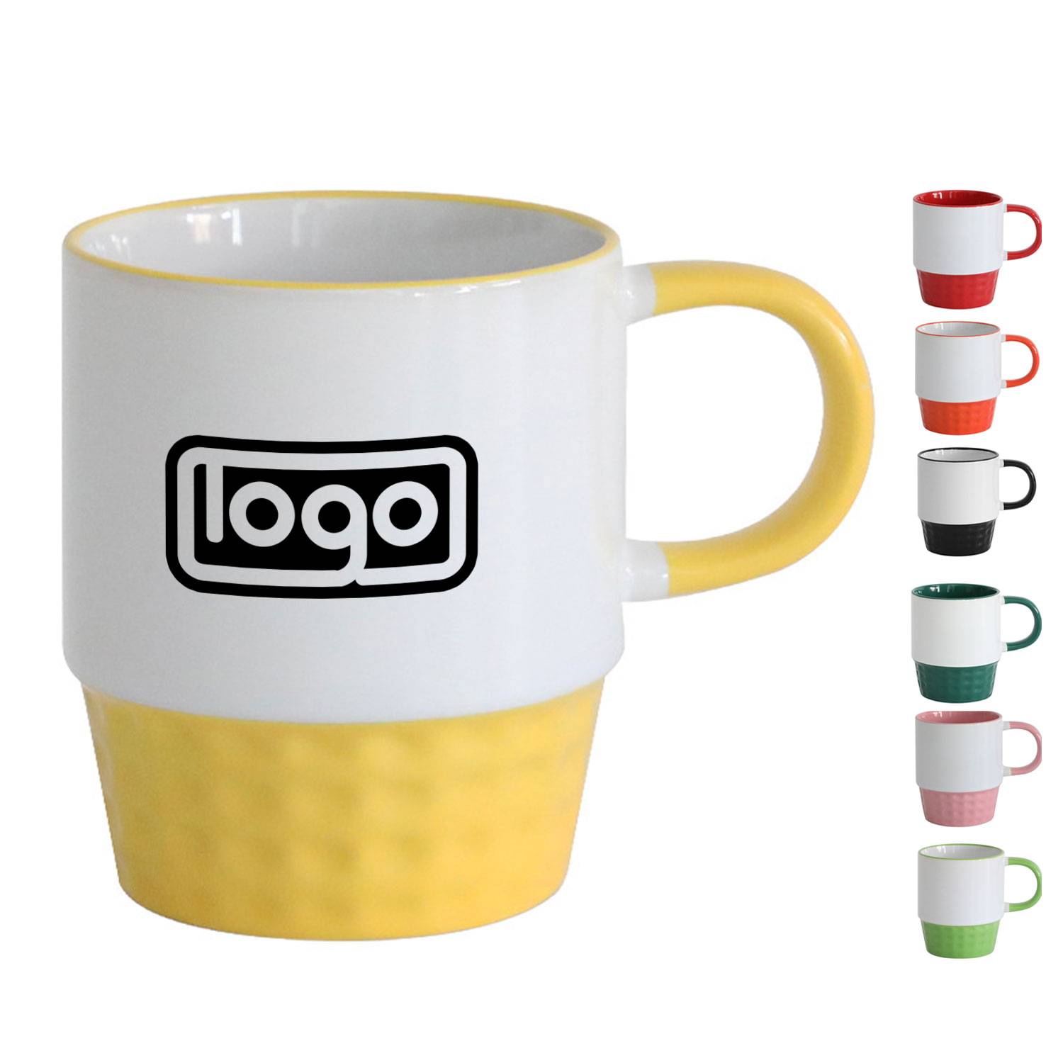 11oz Inner Hue Coffee Ceramic Mug 6