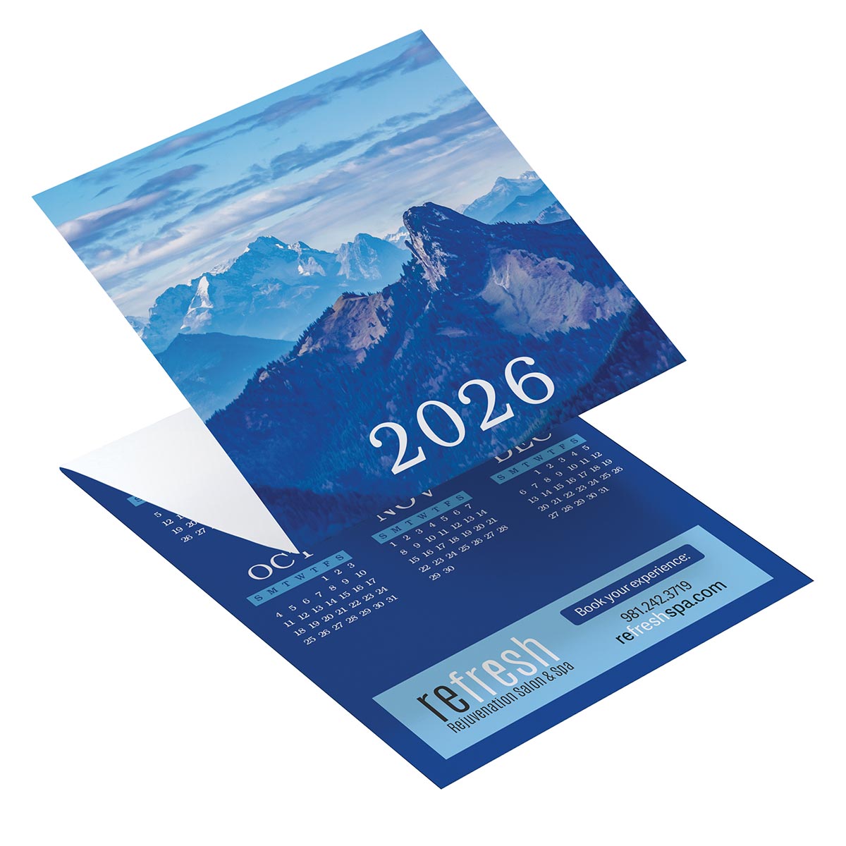 Landscape Trifold Calendar 2