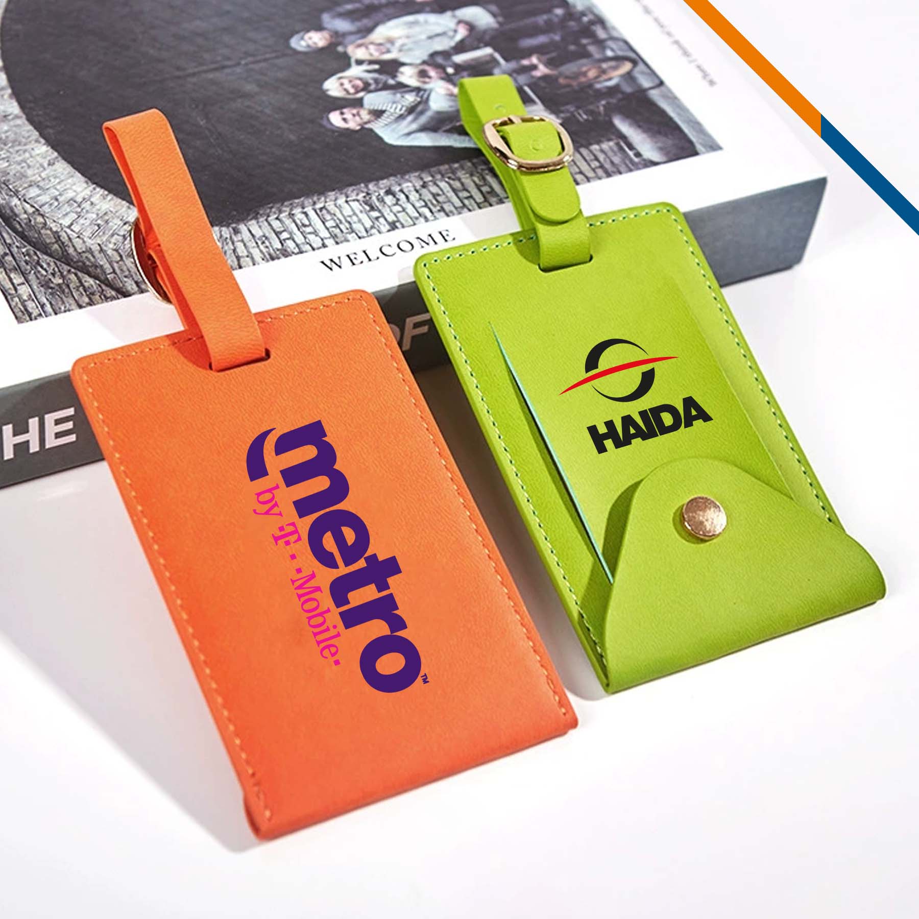 LugVibe PU Leather Luggage Tag 10