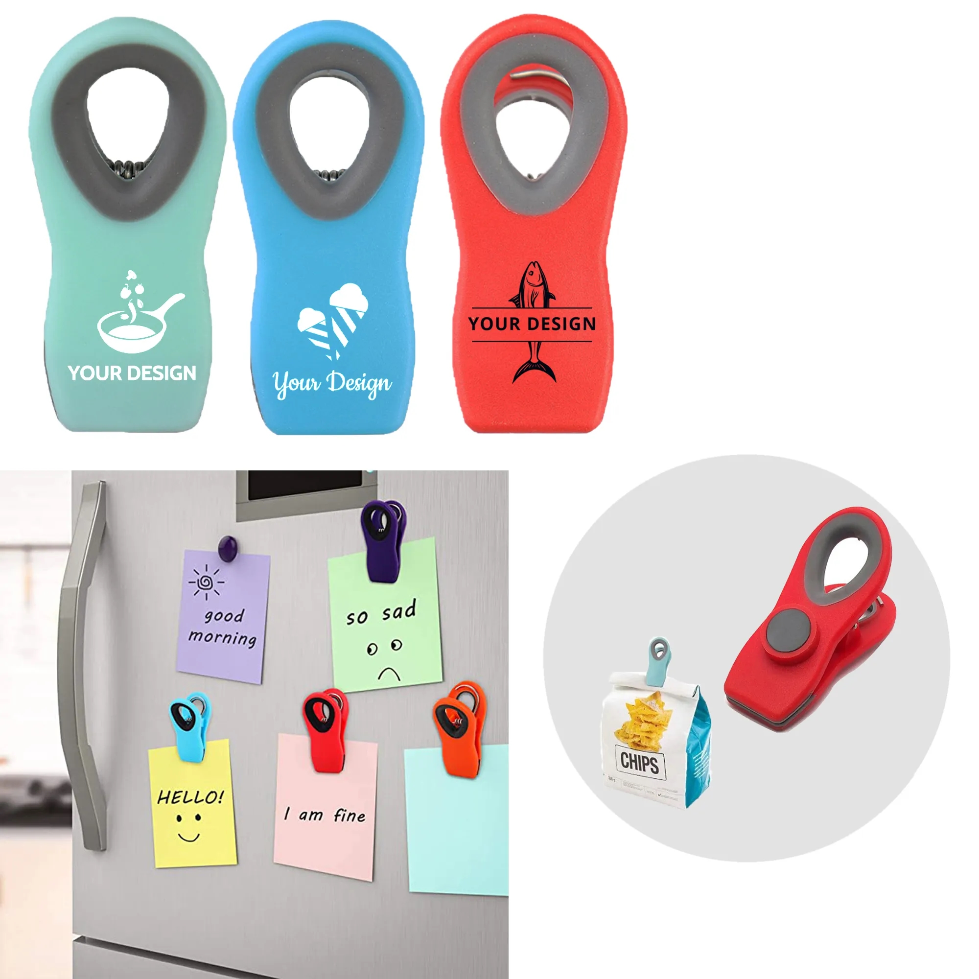 Refrigerator Magnet Clips for Kitchen Use 1