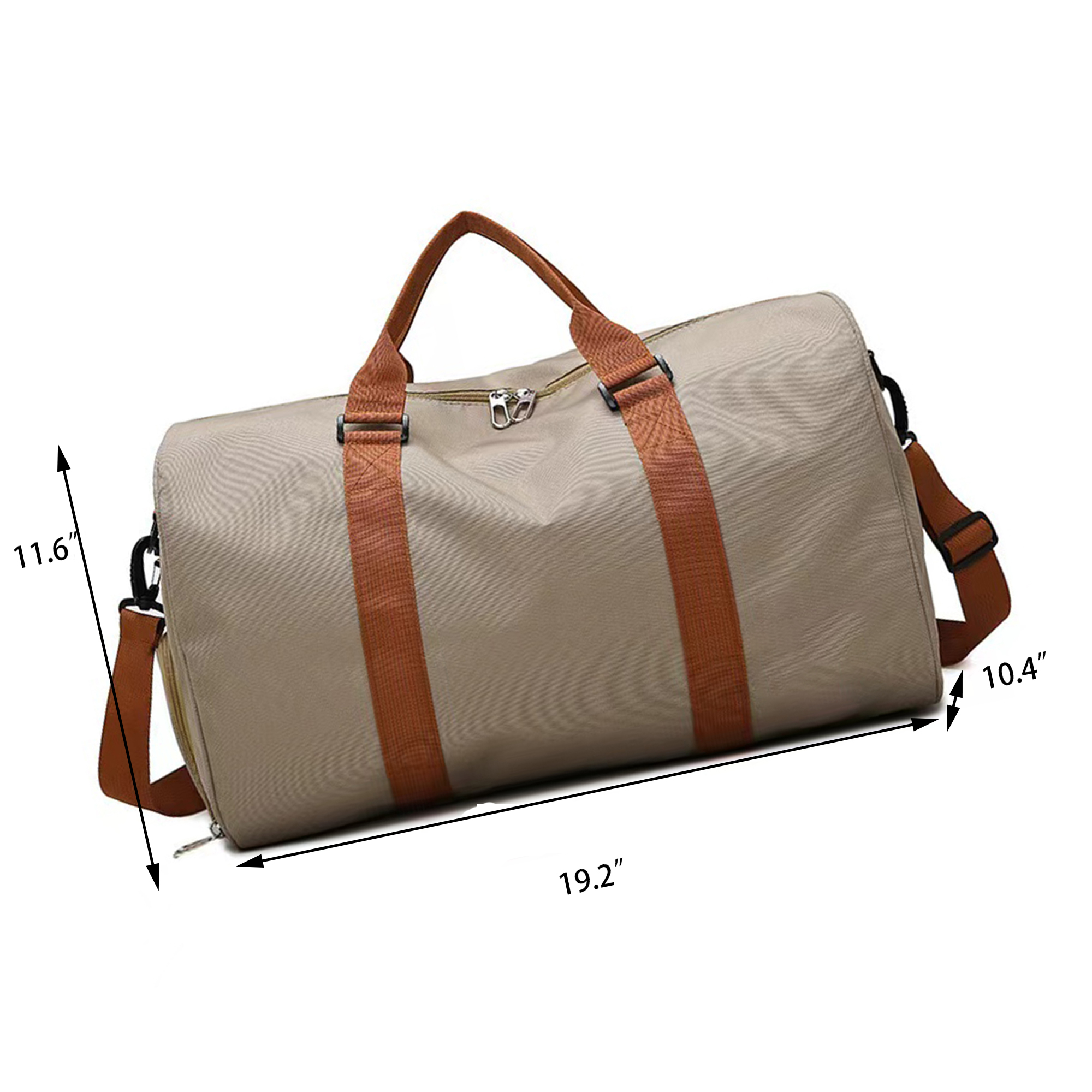 Synthetic Leather Duffel Bag 3