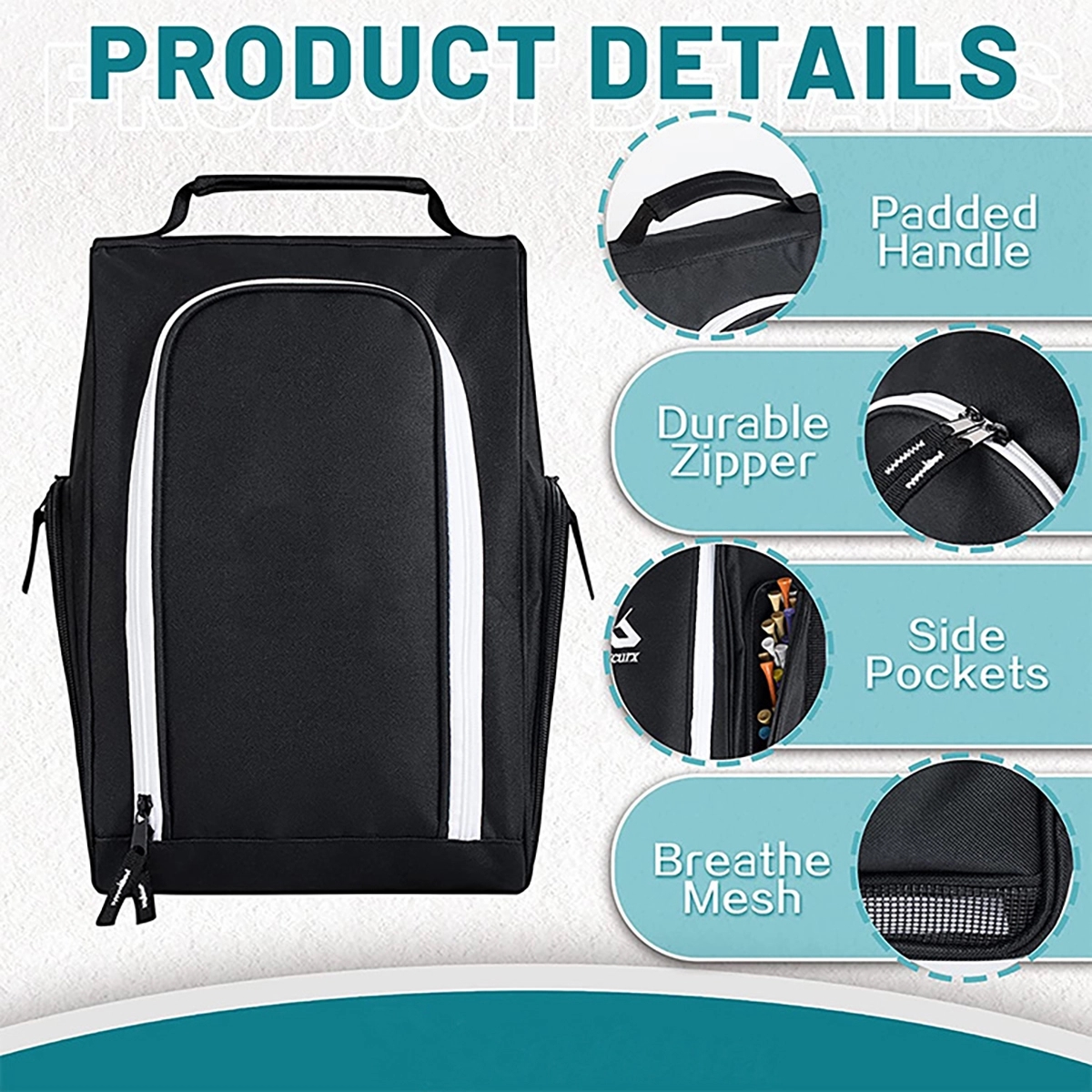 Portable Golf Shoe Bag 5