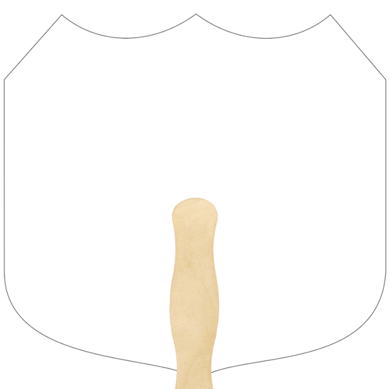 Shield Hand Fan 13