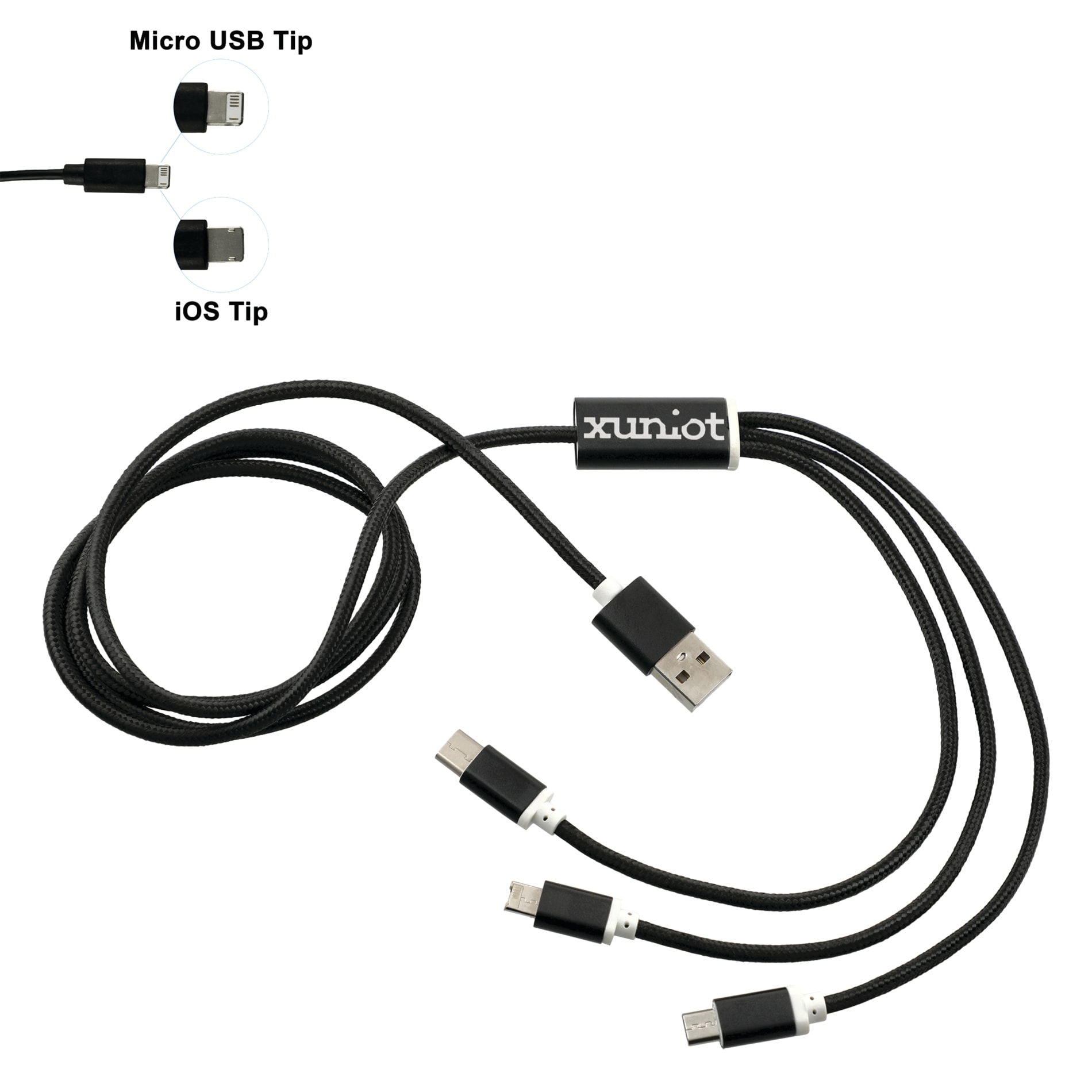 Realm 3-in-1 Long Charging Cable 3