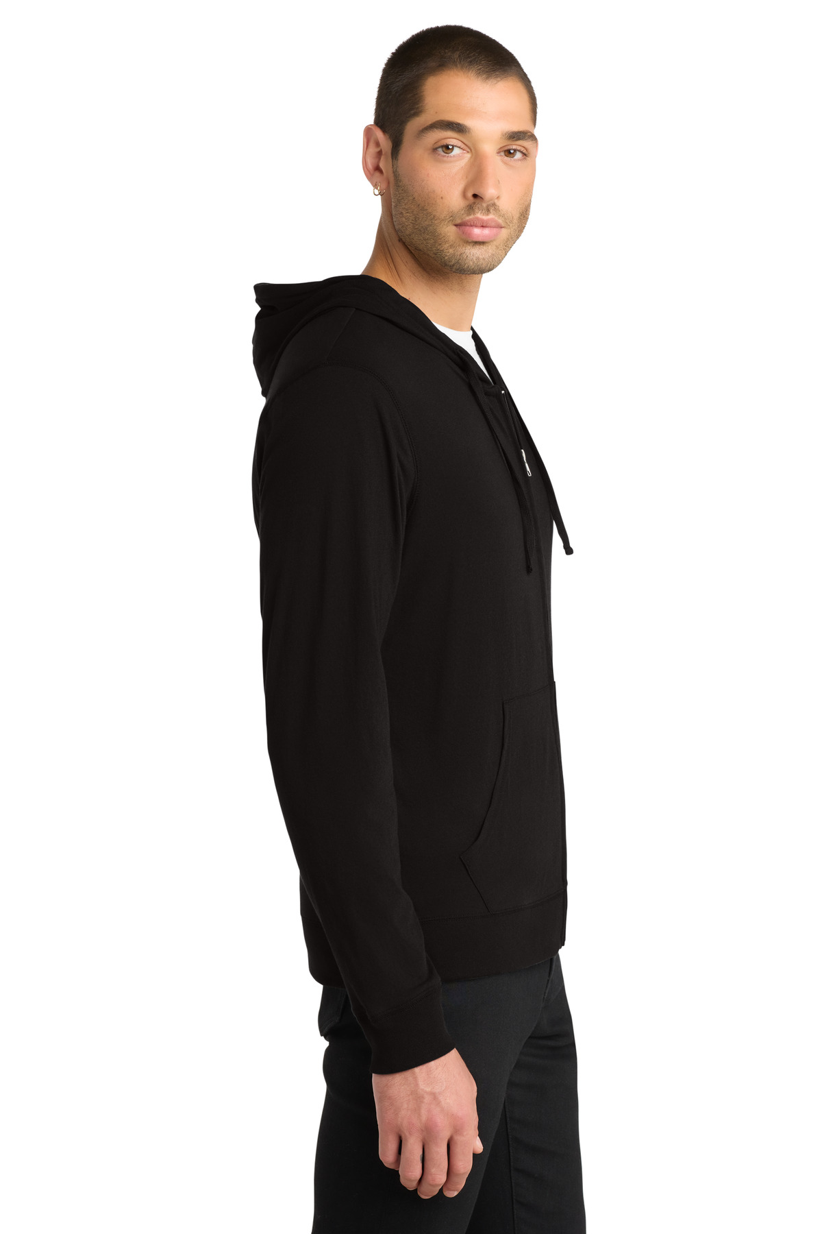 District Jersey Full-Zip Hoodie. DT1100 8