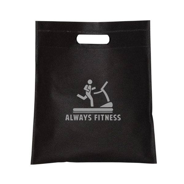 Small Non Woven Cut-Out Handle Tote 6