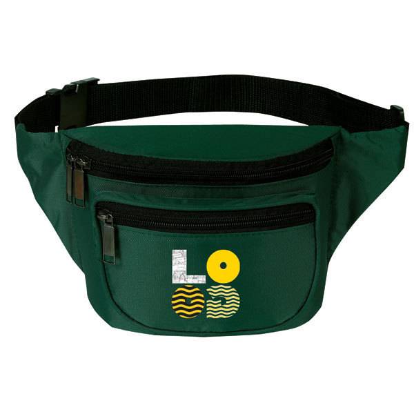 Oxford 3-Zip Fanny Pack Waist Bag 3