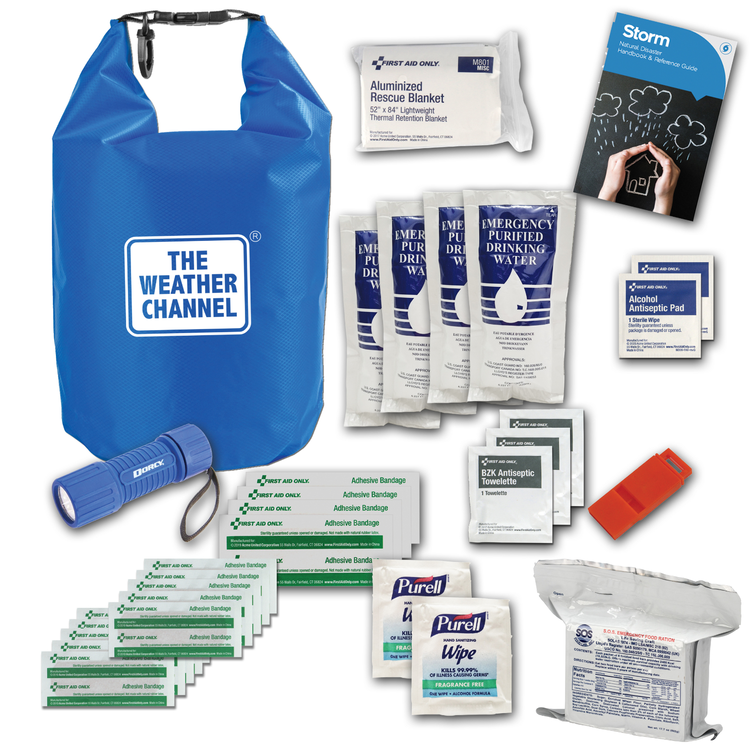 5L DRYBAG WATERPROOF STORM SERIES DISASTER KIT 2