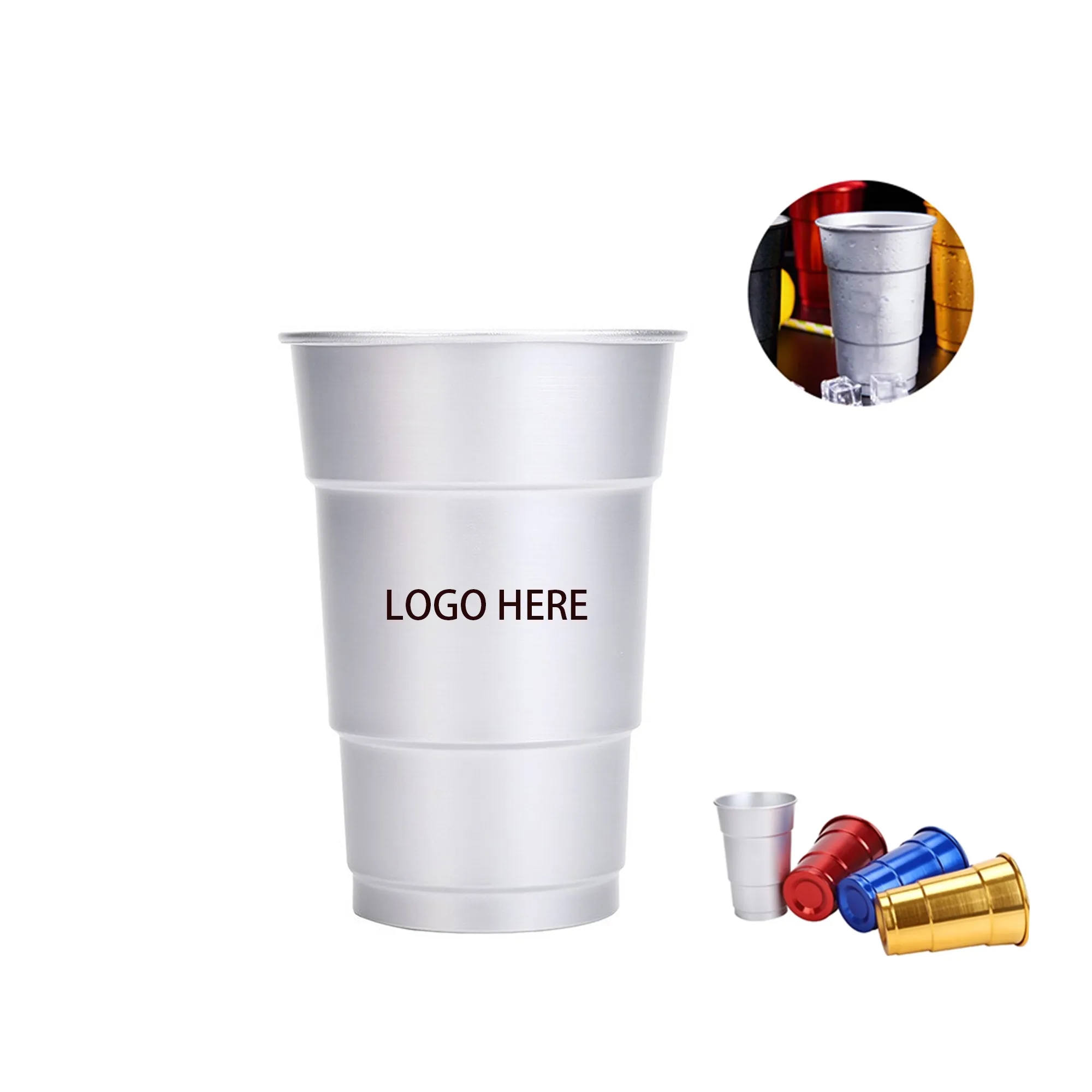 12oz Aluminum Cup 2