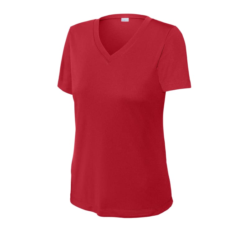 Sport-Tek Women's PosiCharge Competitor V-Neck Tee. 52