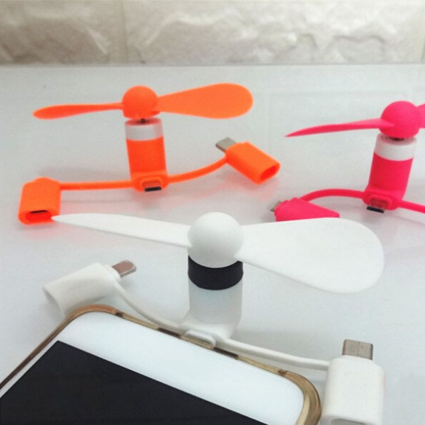 Ready To Ship Stocked 3-in-1 Mini Smart Phone Fan/Overcool 1
