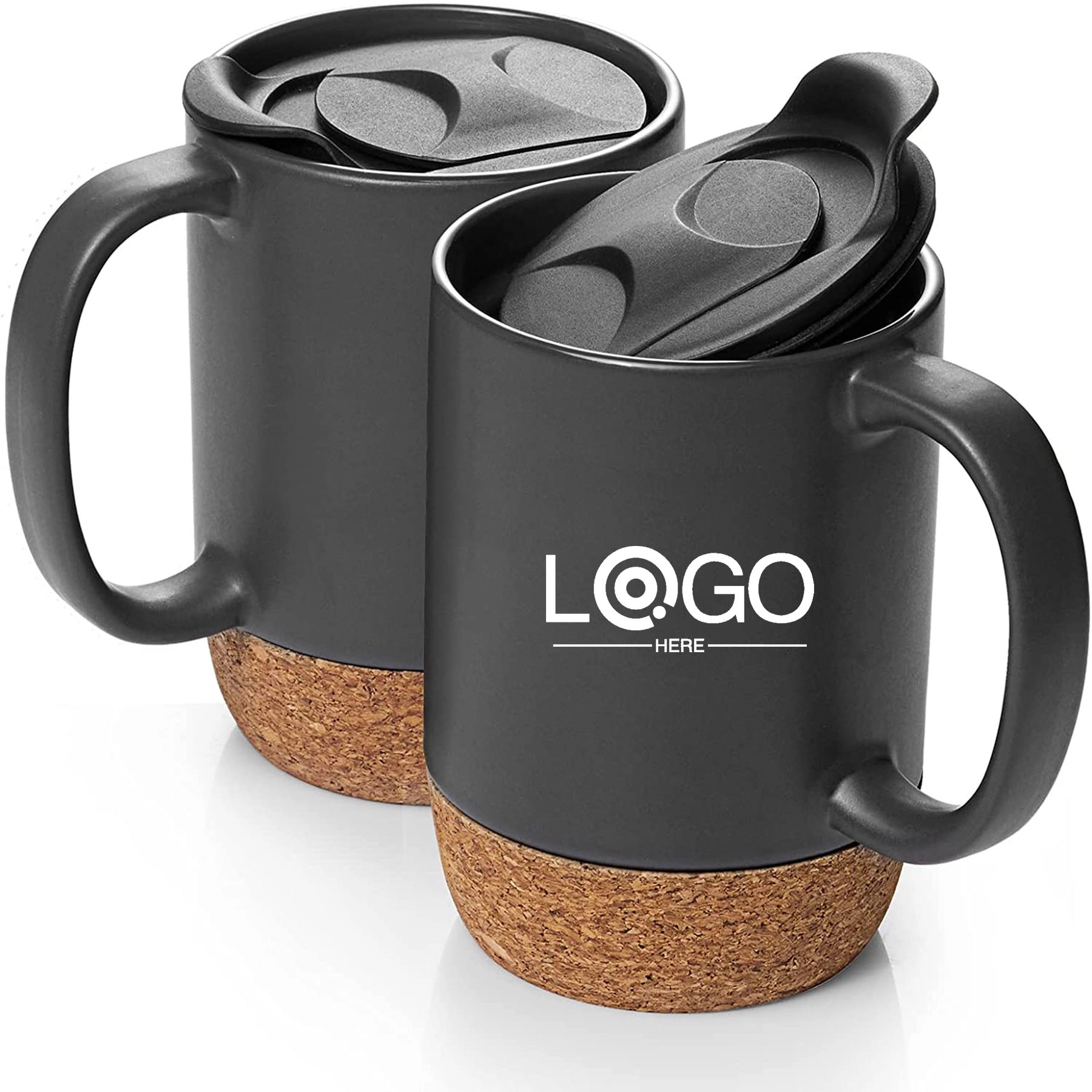 Ceramic Mug with Insulated Cork Bottom 2