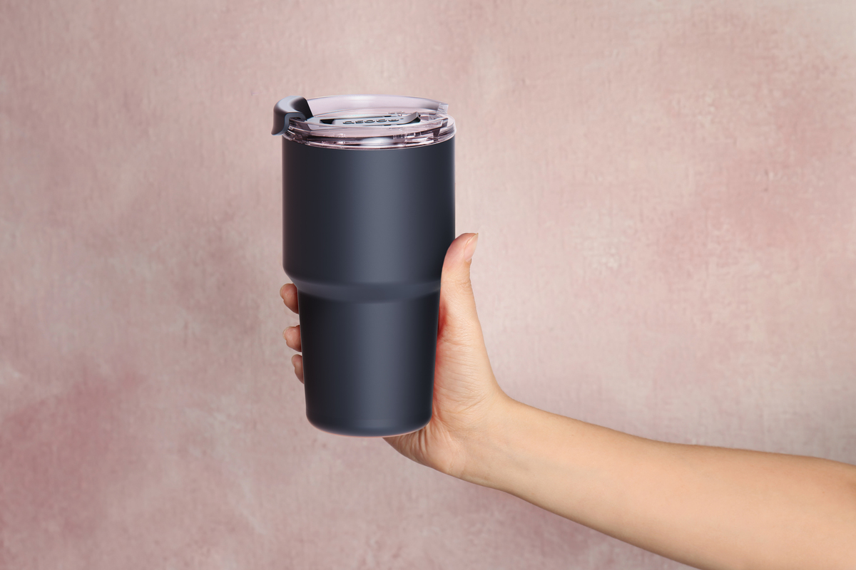 34 oz. Asobu Explorer - See-Through Mug w/ Detachable Base 2