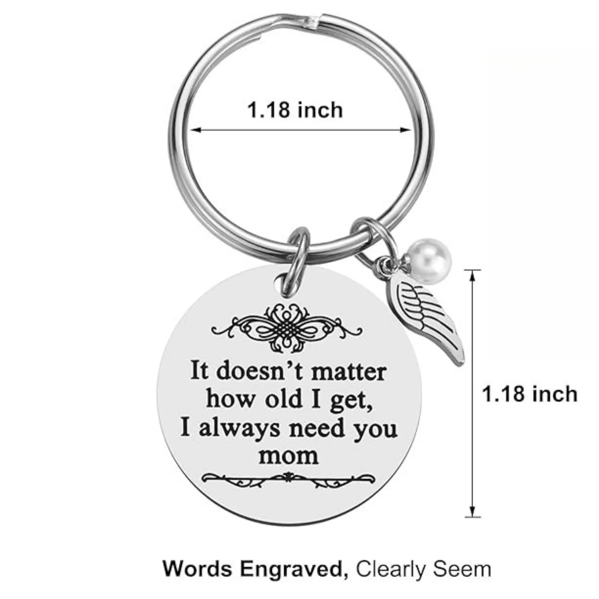 Stainless Steel Keychain 3