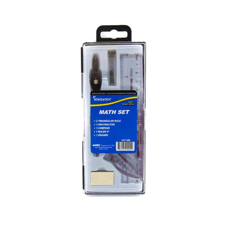Math Sets - 8 Piece Carrying Case 2