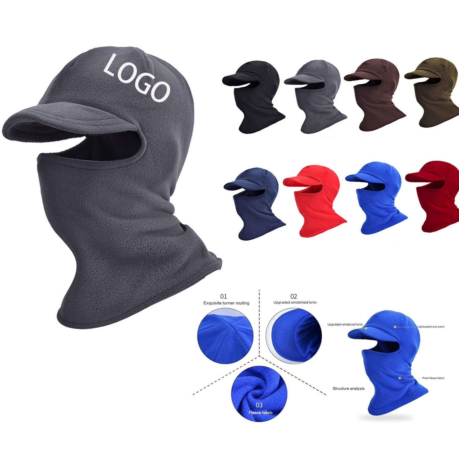 Winter Warm Outdoor Cycling Headwear/Mask