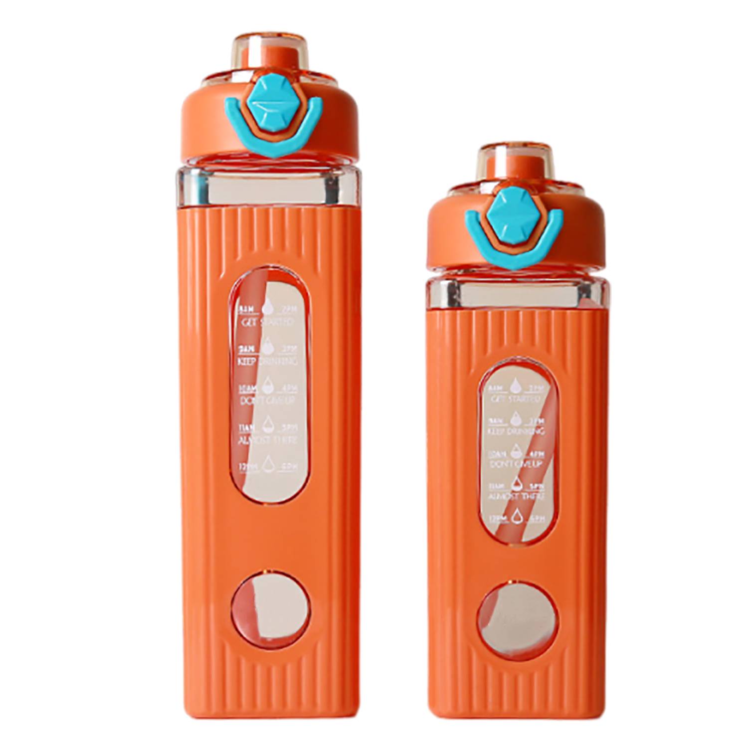 23/30oz Plastic Leakproof Water Bottle w/ Silicone Sleeve 9