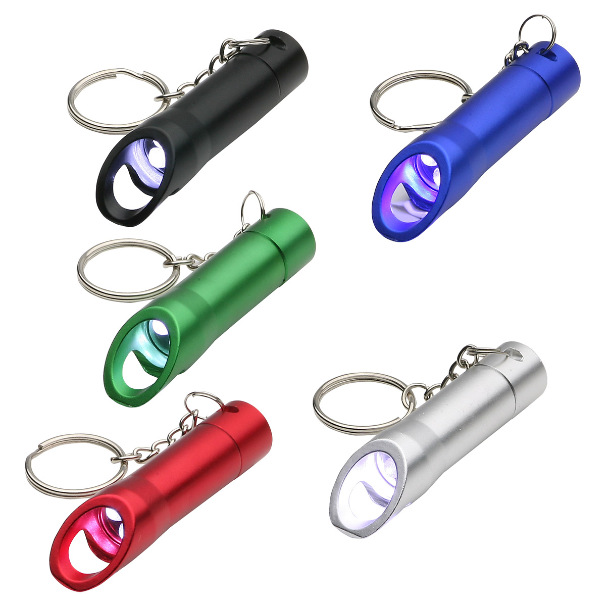 Aluminum LED Opener Key Chain 3