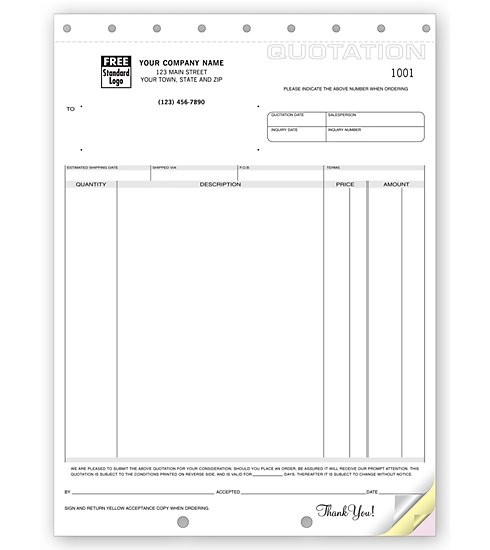 Quotation Forms 2