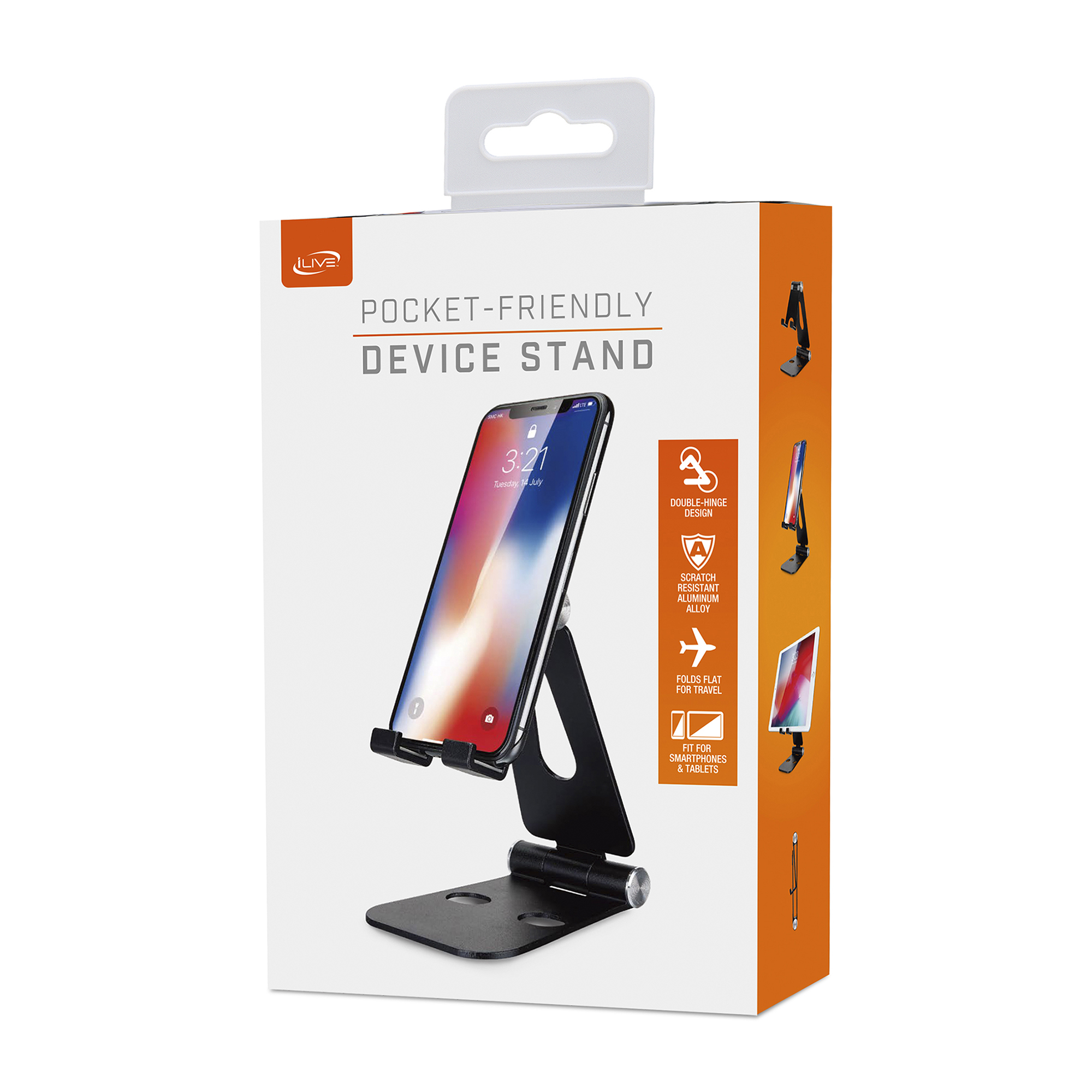 iLive™ Pocket-Friendly Device Stand 12