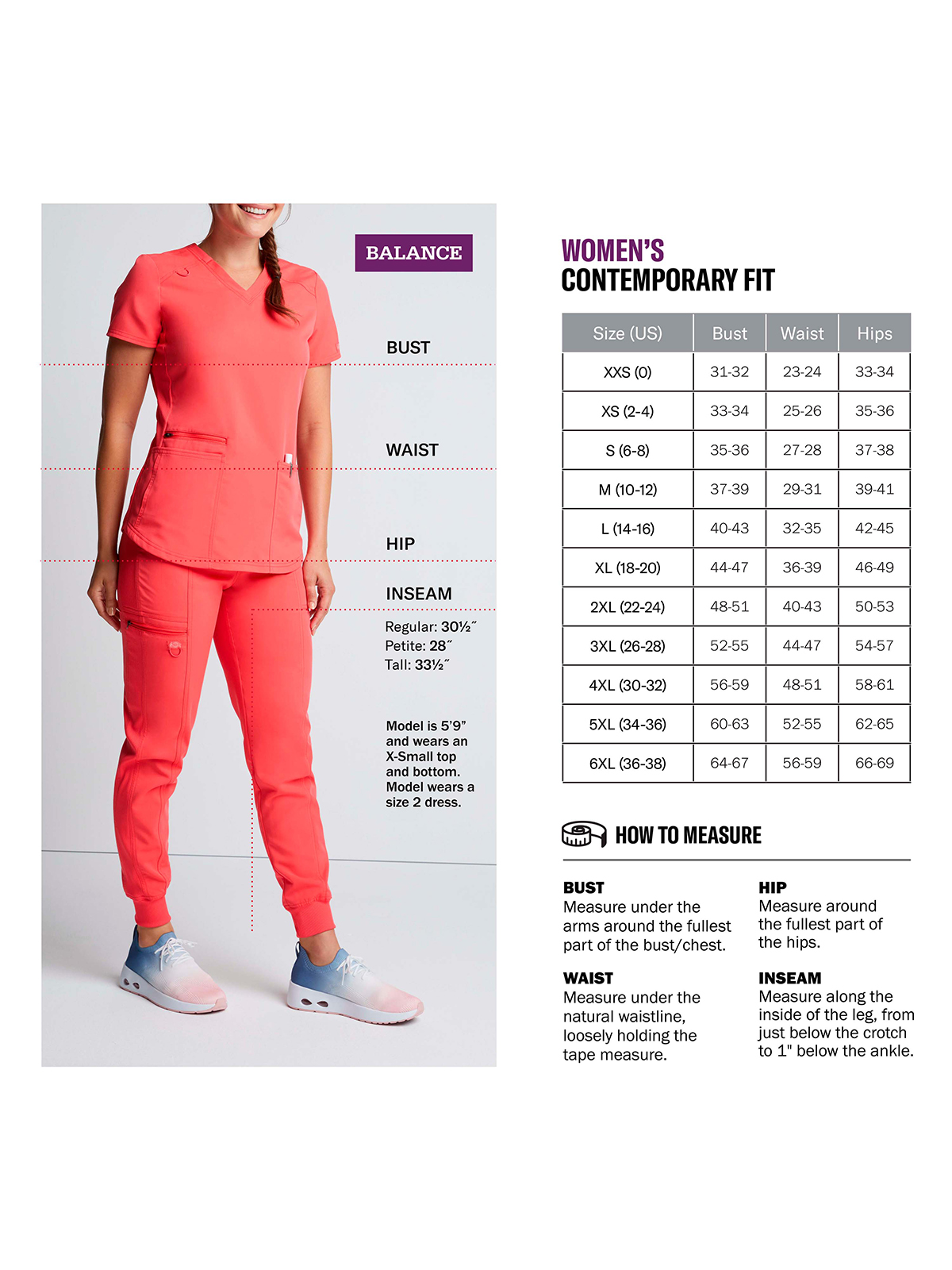 Dickies Medical - Balance - Women's 6-Pocket Mid Rise Tapered Leg Pant 20