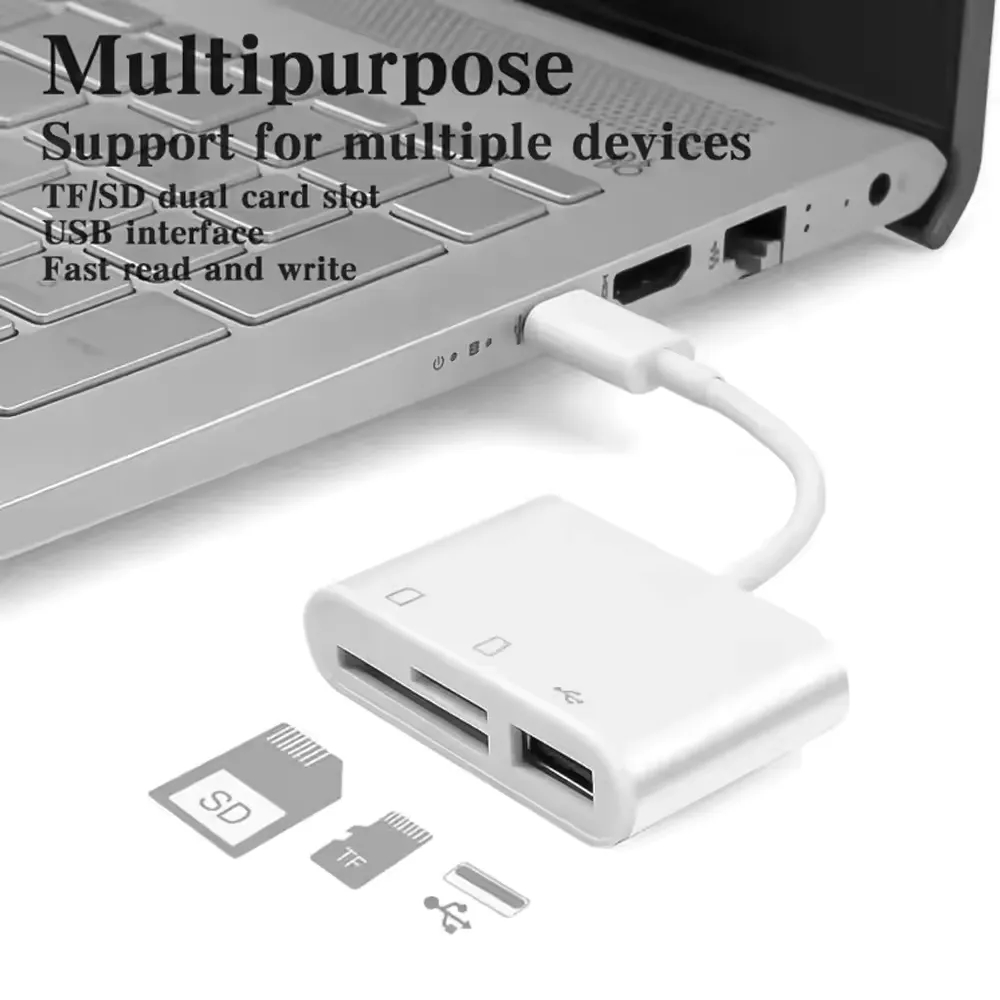 3in1 USB Card Reader 4