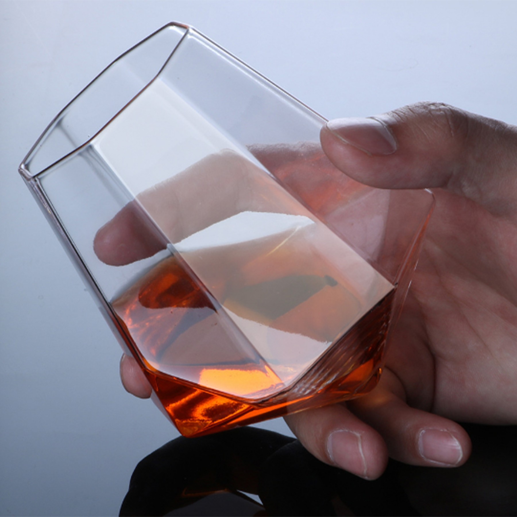 Tumbler Octagonal Wine Glass 3