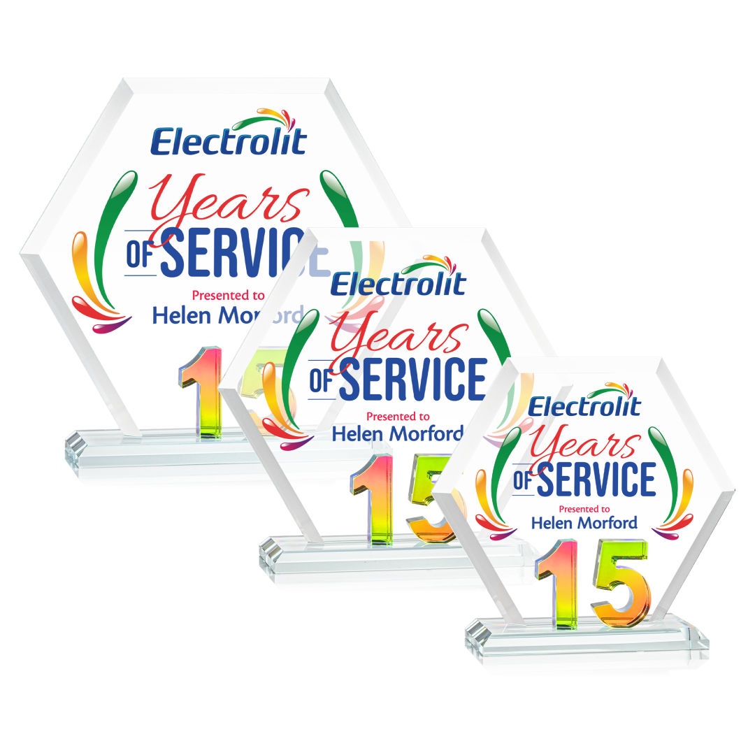 Riviera Anniversary VividPrint™ Award No 15 - Prismatic