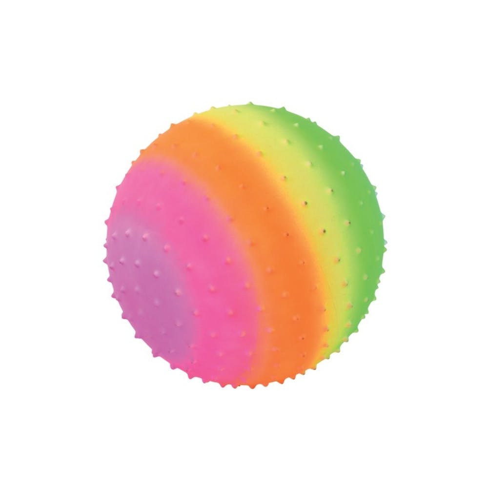 Rainbow Knobby Balls - 10" 2