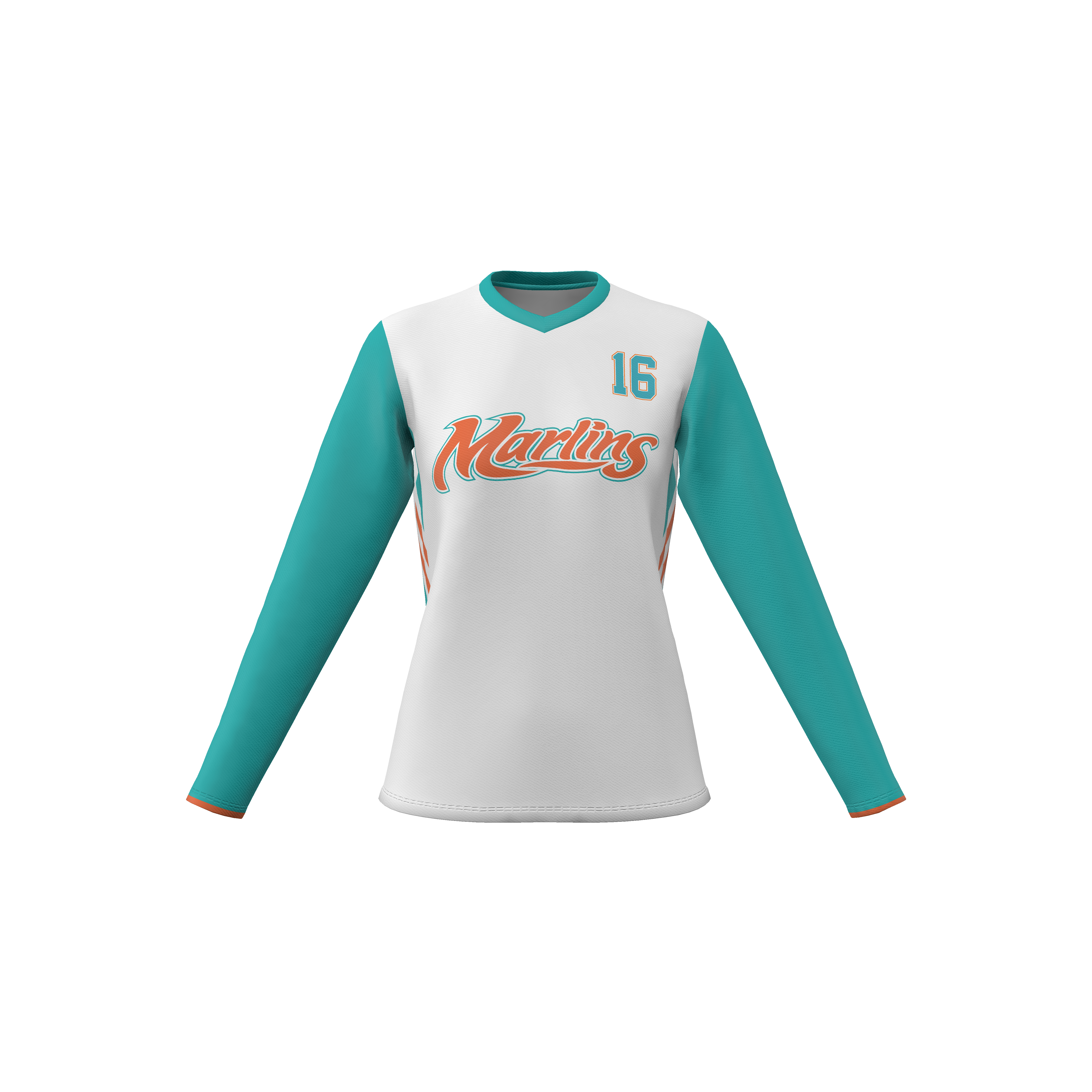 Women's Blitz Long Sleeve V-Neck T-Shirt - Dynalite 3
