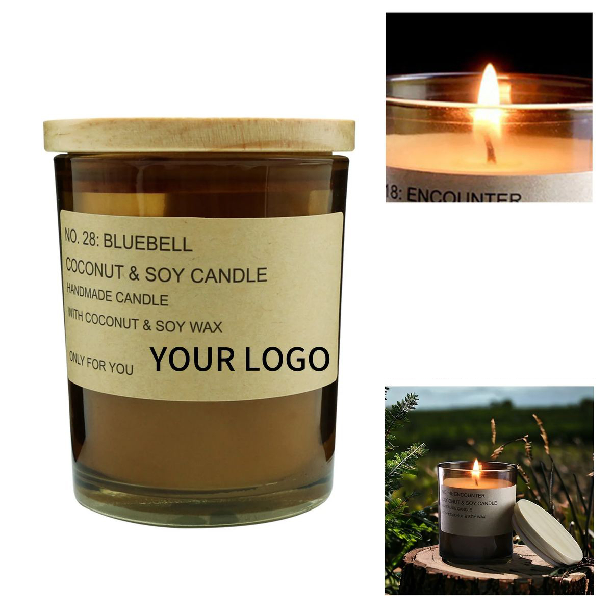 Scented Soy Wax Candle For Home Or Spa Use 1