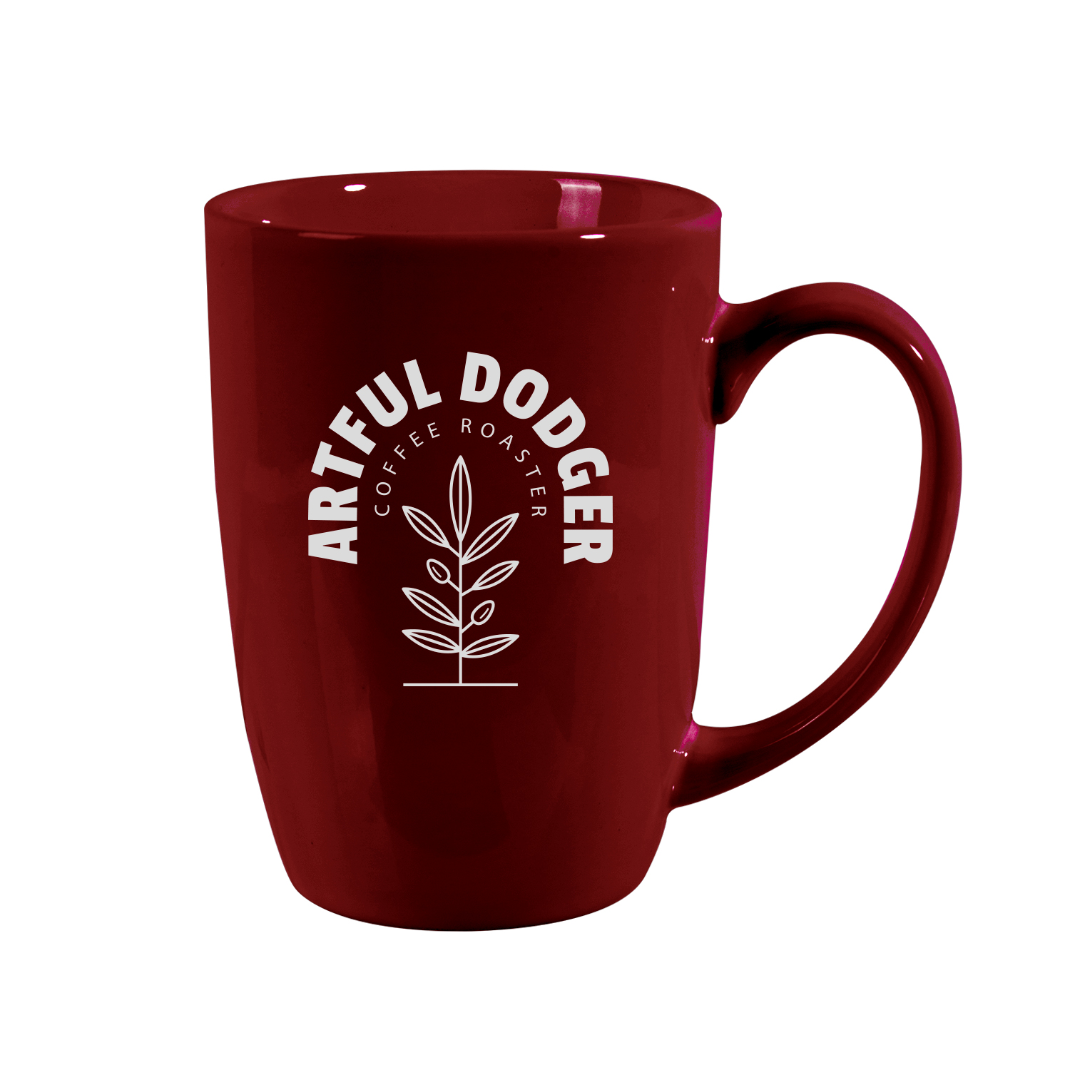 16 oz. Classic Mocha Ceramic Mug (Full Color Imprint) 2