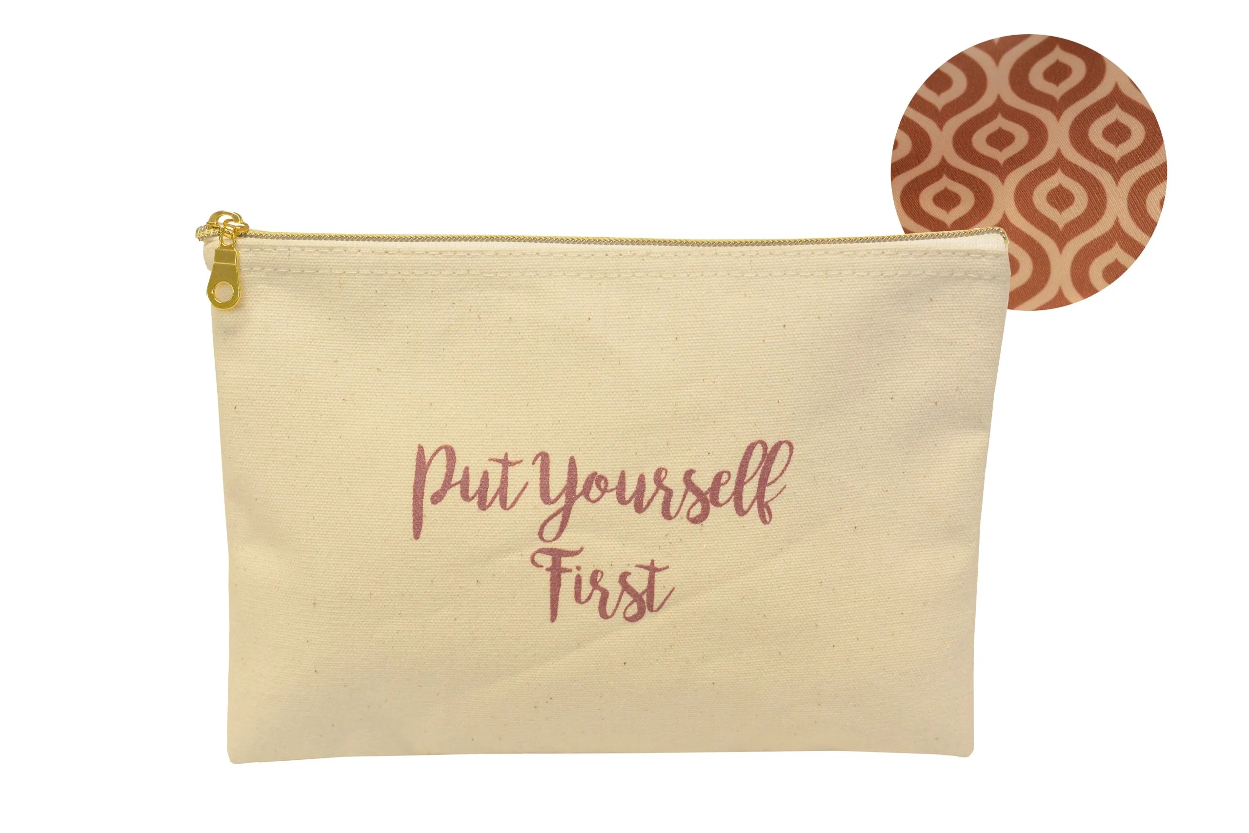 Canvas Zippered Pouches 2