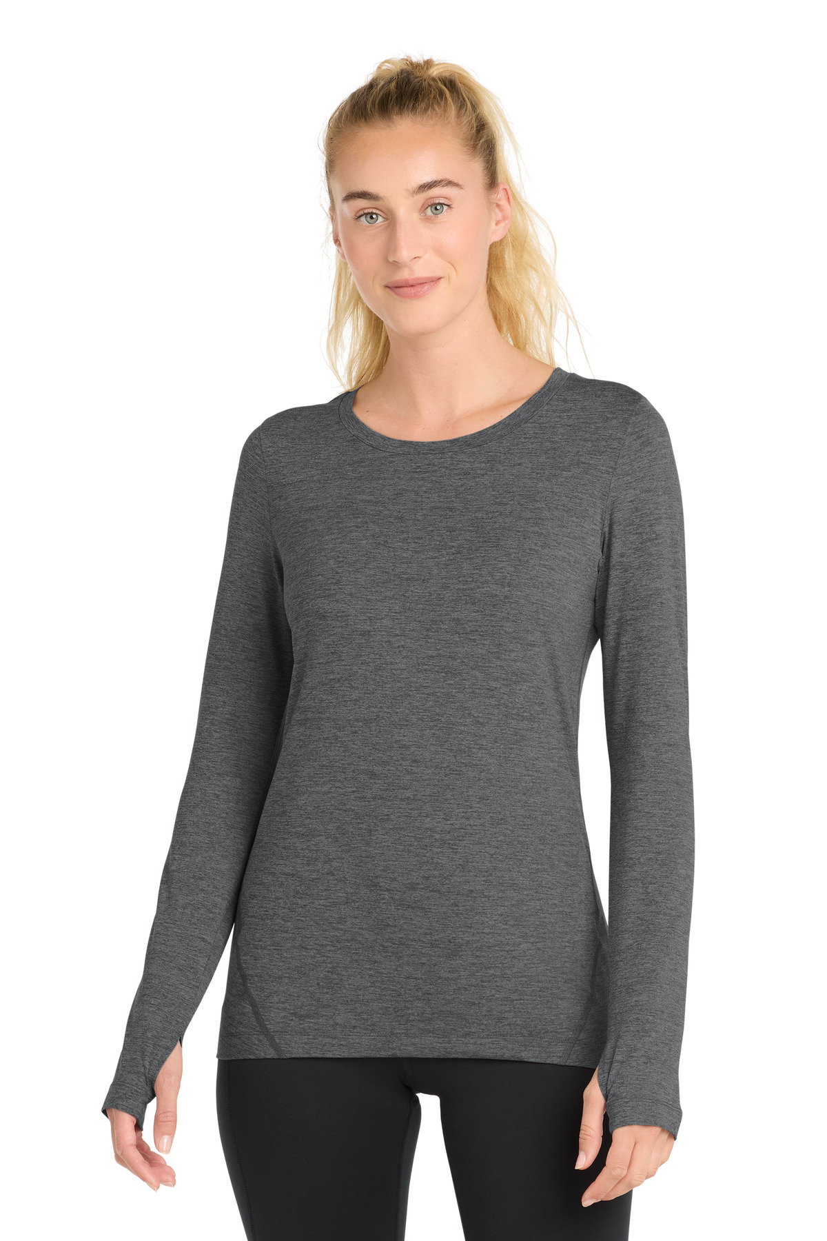 Sport-Tek Women's Exchange 1.5 Long Sleeve Crew LST710 17
